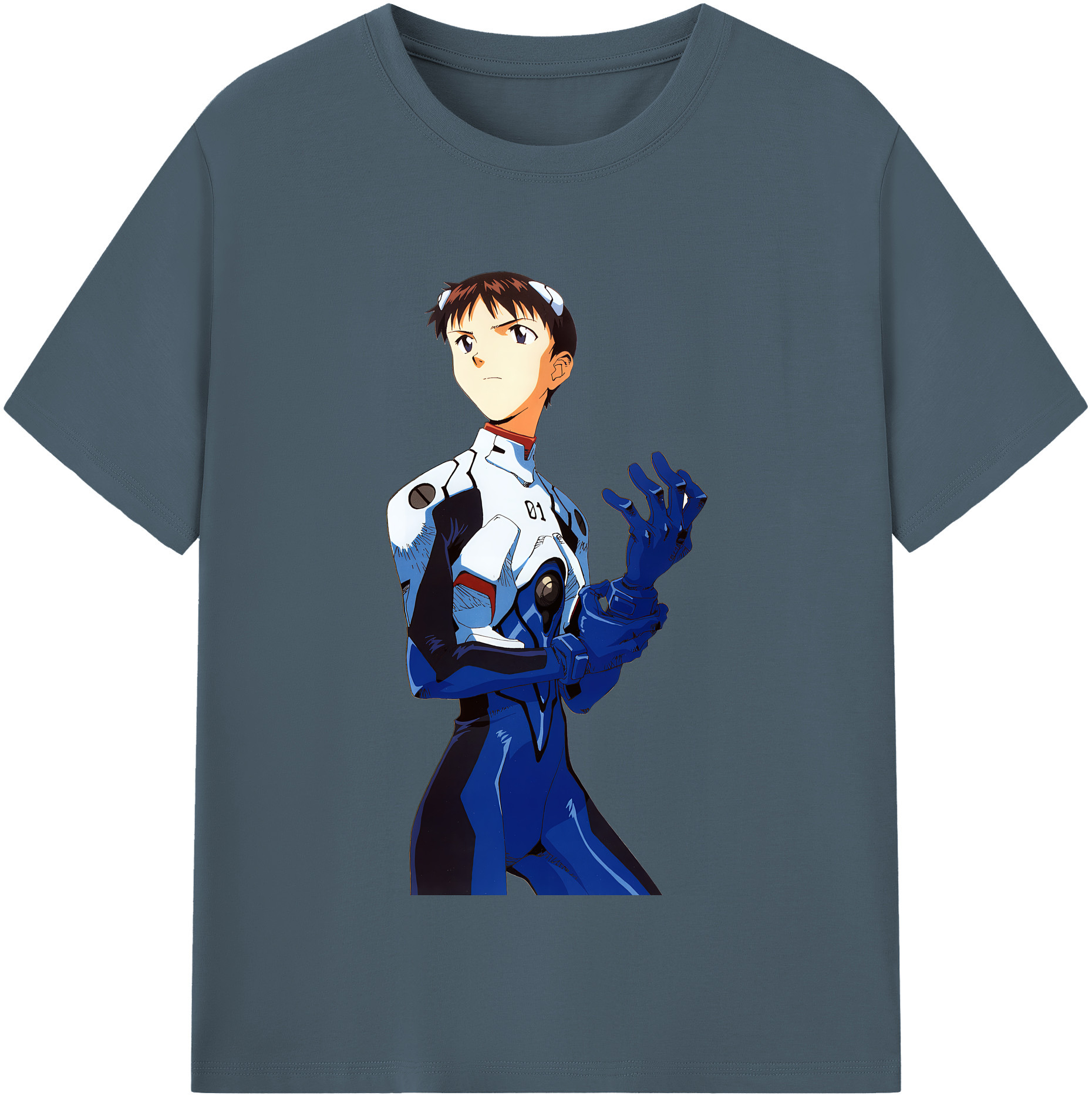 （画像用） EVA 新世紀エヴァンゲリオン 綿100％半袖Tシャツ（フロントプリント）